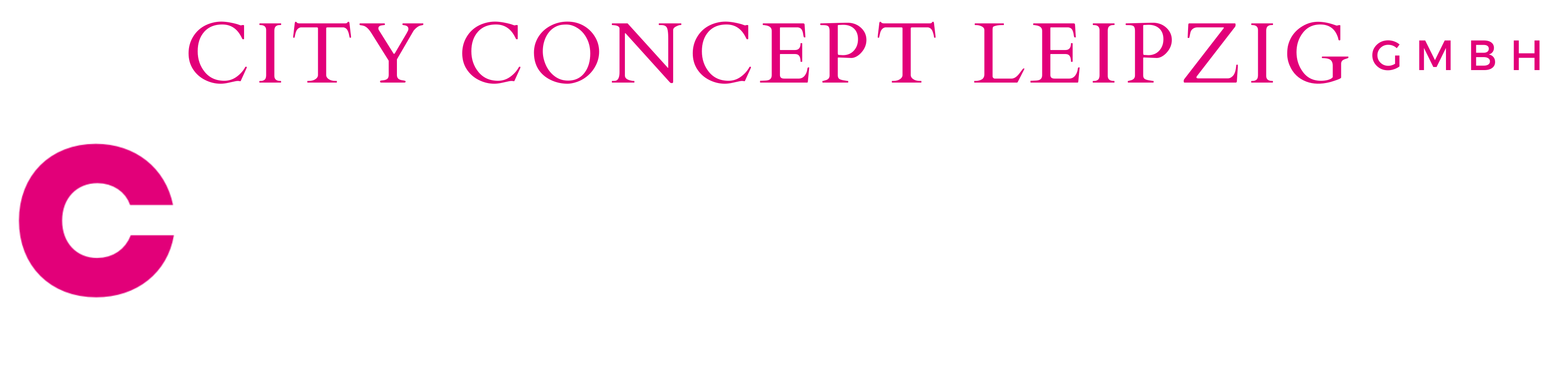 City Concept Leipzig GmbH Logo Logo der City Concept Leipzig GmbH